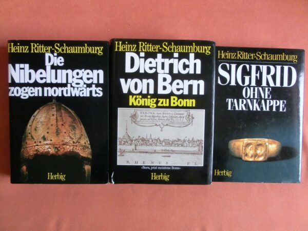 Das Ritter-Paket: 3 Bände Dietrich, Siegfried und die Niflungen