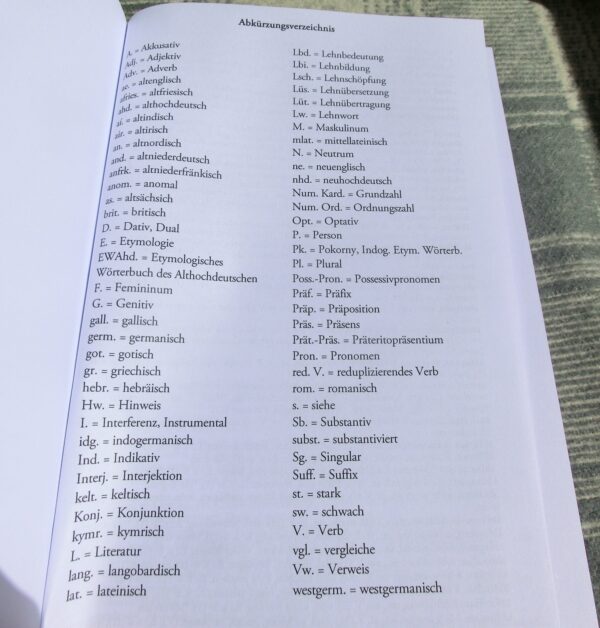 Köblers Altenglisches Wörterbuch (Probedruck) – Bild 4